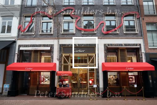 Amsterdam 4 december 2021
Cartier winkel in kerststijl op de PC Hooftstraat