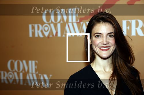 Rotterdam 18 november 2021
Premiere Come from away in het nieuwe Luxor theater.
Christanne de Bruijn met partner