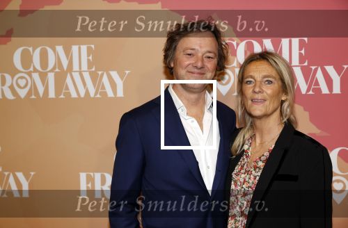 Rotterdam 18 november 2021
Premiere Come from away in het nieuwe Luxor theater.
Frits Sissing met zijn vrouw