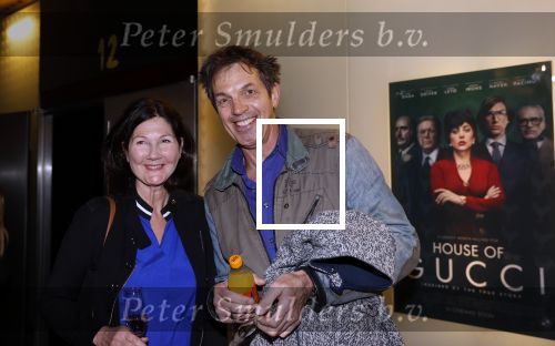Amsterdam 23 november 2021
Premiere House of Gucci in pathe arena.
Jan Douwe Kroeske met zijn vrouw