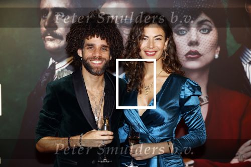 Amsterdam 23 november 2021
Premiere House of Gucci in pathe arena.
Jermaine Fleur met vriendin