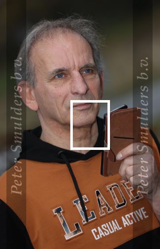 Leende, 20 November 2021
Johan Vlemmix in de rolstoel vanwege een volledige kunstknie