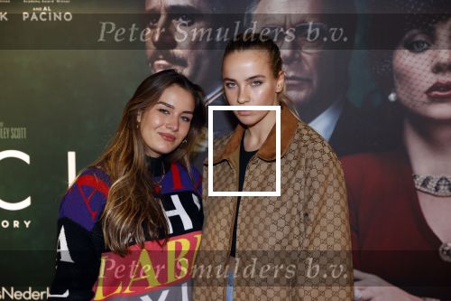 Amsterdam 23 november 2021
Premiere House of Gucci in pathe arena.
Juultje Tieleman met een vriendin