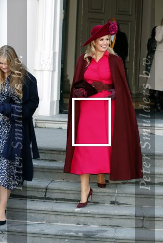 Den Haag 8 december 2021
Prinses Amalia arriveert voor de buitengewone vergadering van de Raad van State. Naast de prinses waren ook koning Willem Alexander en koningin Maxima bij de buitengewone vergadering aanwezig.
Na de vergadering ging Amalia in de tuin een boom planten.