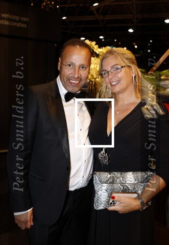 Amstrerdam 20 november 2021
VIP opening Masters Expo in de Rai . De fair heette voorheen Luxury fair. Moba Aoulad Ben Arroun MET ZIJN VROUW