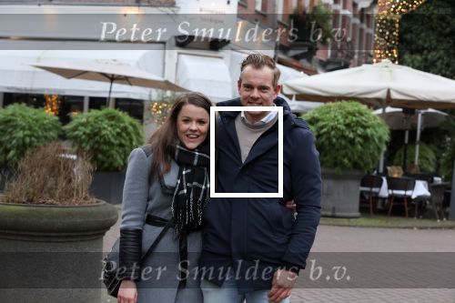 Amsterdam 4 december 2021
Nick Dijkman met zijn vriendin op straat in Amsterdam zuid.