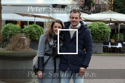 Amsterdam 4 december 2021
Nick Dijkman met zijn vriendin op straat in Amsterdam zuid.