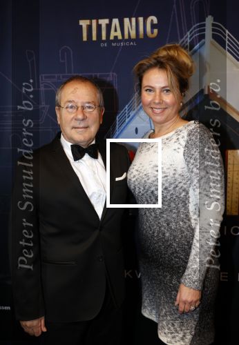 Almere 21 november 2021
Premiere van musical the Titanic in schouwburg Almere.  Bill v Dijk kwam met zijn dochter Nova v Dijk
