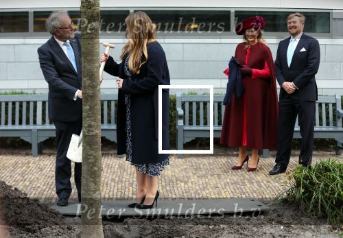 Den Haag 8 december 2021
Prinses Amalia arriveert voor de buitengewone vergadering van de Raad van State. Naast de prinses waren ook koning Willem Alexander en koningin Maxima bij de buitengewone vergadering aanwezig.
Na de vergadering ging Amalia in de tuin een boom planten.