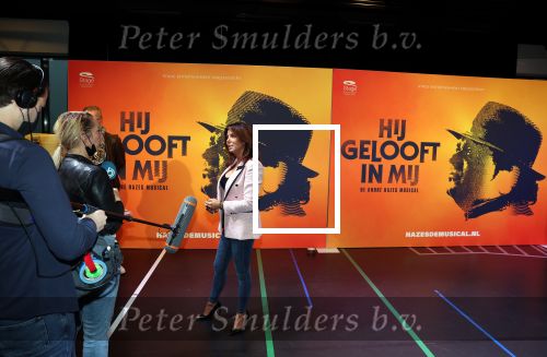 Amsterdam 30 november 2021
Presentatie cast Hij gelooft in mij met oa Martijn Fischer Roosmarijn Luyten Fabian Jansen Annick Boer en rachel Hazes .