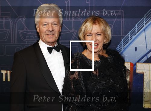 Almere 21 november 2021
Premiere van musical the Titanic in schouwburg Almere. Ria Valk met haar vriend