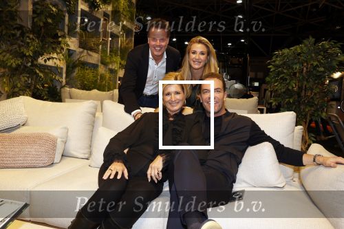 Amsterdam 19 november 2021
Luxury fair in de rai. Robert Doornbos en zijn vriendin Chantal Bles en haar moeder