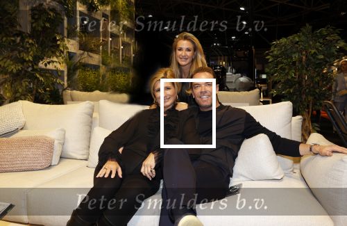 Amsterdam 19 november 2021
Luxury fair in de rai. Robert Doornbos en zijn vriendin Chantal Bles en haar moeder
