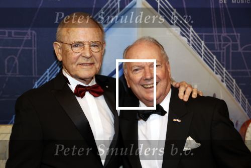 Almere 21 november 2021
Premiere van musical the Titanic in schouwburg Almere. Ronnie Tober met partner Jan Jochems