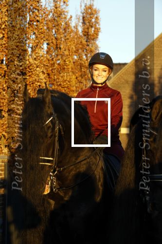 Lunteren 22 november 2021
Presentatie paarden calendar waarvan opbrengst naar het KWF gaat . Bridget Maasland en Samantha Steenwijk krijgen het eerste exemplaar . Ze kopen per paard aanrijden