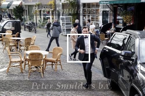 Amsterdam 25 november 2021
Thierry Baudet en Davide Heijmans trouwen in de Noorderkerk in Amsterdam. Davide vertrok met haar vader vanuit het Waldorf Astoria Hotel.