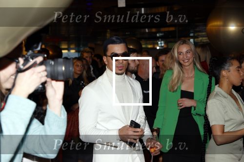Amsterdam 23 november 2021
Premiere House of Gucci in pathe arena. Timor Steffens met vriendin Saskia Koelwijn