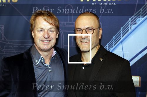 Almere 21 november 2021
Premiere van musical the Titanic in schouwburg Almere. Tony Neef met zijn partner