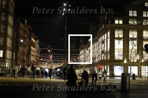 Amsterdam 15 december 2022
Amsterdam centrum en de Bijenkorf in  kerstsfeer.