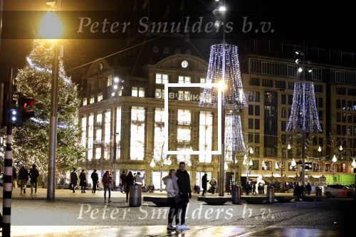 Amsterdam 15 december 2022
Amsterdam centrum en de Bijenkorf in  kerstsfeer.