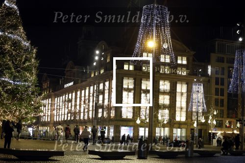 Amsterdam 15 december 2022
Amsterdam centrum en de Bijenkorf in  kerstsfeer.