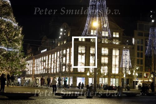 Amsterdam 15 december 2022
Amsterdam centrum en de Bijenkorf in  kerstsfeer.