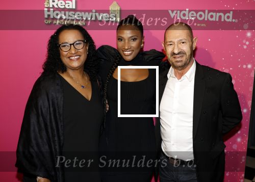 Amsterdam 22 november 2022
Presentatie Real Housewifes of Amsterdam in Hotel Krasnapolsky  van Videoland. Cherry-Ann Person met partner Roland Kahn