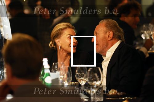 Amsterdam 18 november 2021
Connie Witteman en Henk de Vries tijdens een diner