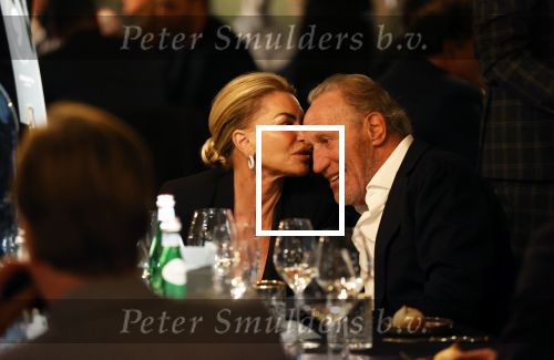 Amsterdam 18 november 2021
Connie Witteman en Henk de Vries tijdens een diner