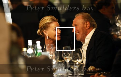 Amsterdam 18 november 2021
Connie Witteman en Henk de Vries tijdens een diner