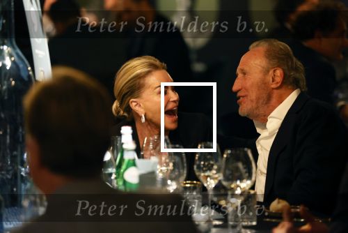 Amsterdam 18 november 2021
Connie Witteman en Henk de Vries tijdens een diner
