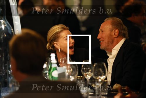 Amsterdam 18 november 2021
Connie Witteman en Henk de Vries tijdens een diner