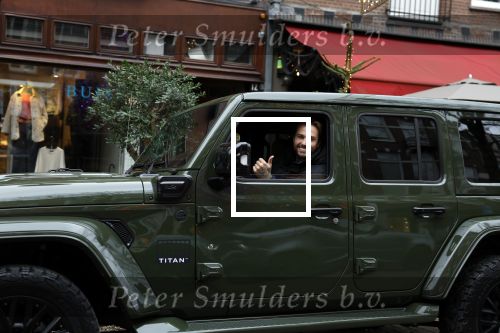 Amsterdam 5 december 2022
Dave Roelvink in zijn nieuwe Jeep Titan