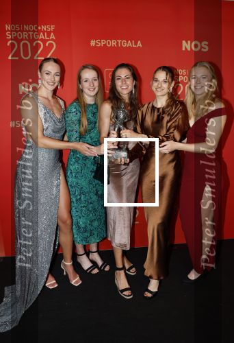 Amsterdam 21 december 2022
Sportman en Sportvrouw van het jaar Gala in AFAS Live.
De estafette atletiek vrouwen op 4x400 meter winnen de Sportploeg van het Jaar 
Eveline Saalberg, Lieke Klaver, Lisanne de Witte en Femke Bol naar een Nederlands record. In de heats kwamen ook Andrea Bouma en Laura de Witte in actie op de 4x400 meter.