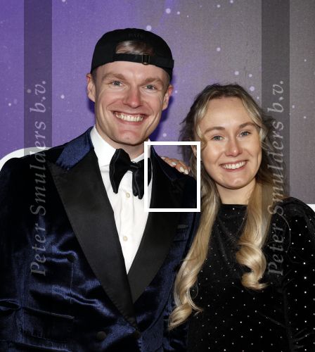 Amsterdam 13 december 2022
YouTube event in Tuschinski. Enzo Knol met vriendin Myron Koops