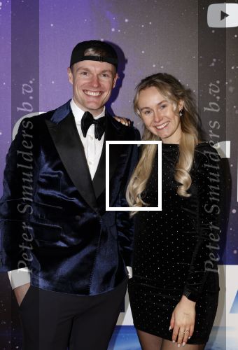 Amsterdam 13 december 2022
YouTube event in Tuschinski. Enzo Knol met vriendin Myron Koops