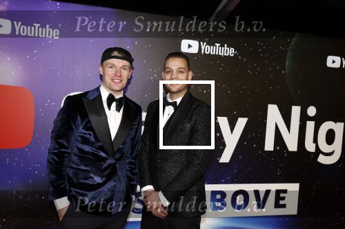 Amsterdam 13 december 2022
YouTube event in Tuschinski. Enzo Knol met vriendin Myron Koops en Chahid Charrak ( Dutch Performante)