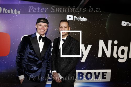 Amsterdam 13 december 2022
YouTube event in Tuschinski. Enzo Knol met vriendin Myron Koops en Chahid Charrak ( Dutch Performante)