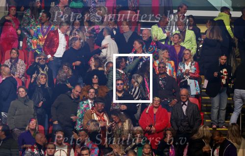Amsterdam 19 november 2022
Toppers in concert in deJohan Cruijff arena.
Met oa Jeroen v d Boom Rene Froger Gerard Joling en Jan Smit.
Frank Rijkaard met zijn vrouw StephanieTheo Dietz met zijn vrouw Mariska Carolien Tensen met haar man Ernst jan