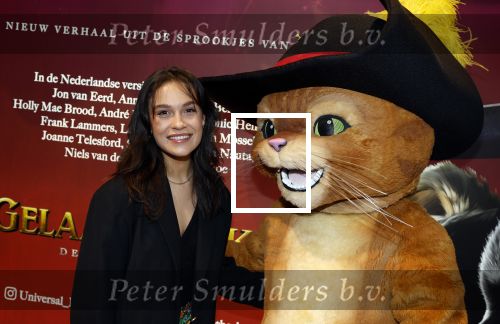 Amsterdam 10 december 2022
Premiere de gelaarsde kat in Pathe Arena .
Holly Brood kwam met Soy Kroon