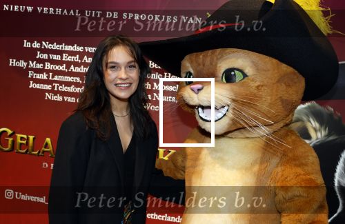Amsterdam 10 december 2022
Premiere de gelaarsde kat in Pathe Arena .
Holly Brood kwam met Soy Kroon