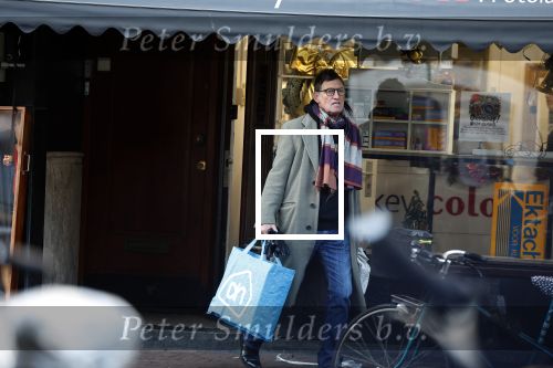 Amsterdam 15december 2022
Huub v d Lubbe doet boodschappen