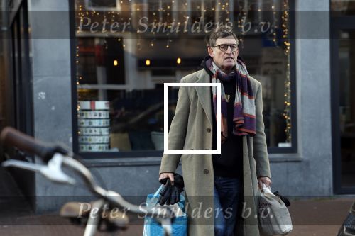 Amsterdam 15december 2022
Huub v d Lubbe doet boodschappen