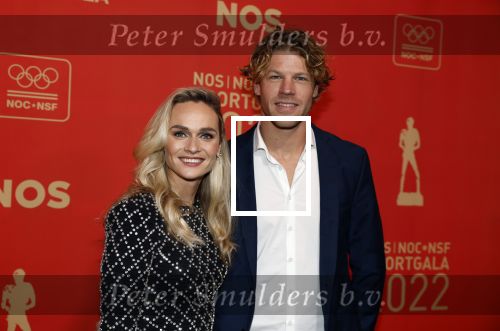 Amsterdam 21 december 2022
Sportman en Sportvrouw van het jaar Gala in AFAS Live. Sportvrouw van het jaar Irene Schouten . Ook haar maan DirkJan Mak was aanwezig.