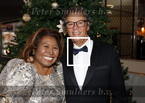 Den Haag 12 december 2022
Society Lunch in het crown Plaza hotel.
Justine Pelmelay met haar man