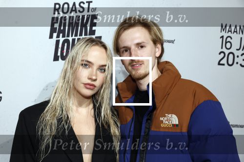 Hilversum 19 december 2022
The roast van Famke Louise in studio 21.
Juultje Tieleman met haar vriend Koen v Heest