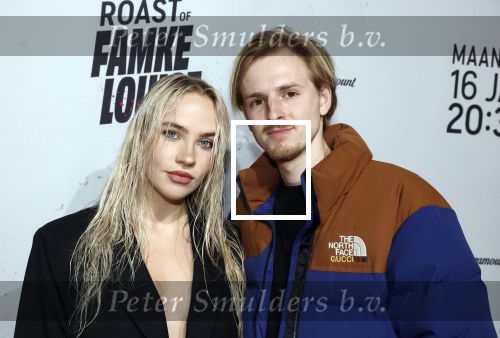 Hilversum 19 december 2022
The roast van Famke Louise in studio 21.
Juultje Tieleman met haar vriend Koen v Heest