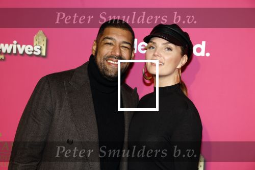 Amsterdam 22 november 2022
Presentatie Real Housewifes of Amsterdam in Hotel Krasnapolsky  van Videoland. Kim Feenstra kwam met haar partner Stanley Tailor en zijn moeder