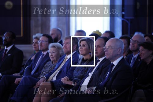 Amsterdam 7 december 2022
Prins Claus prijzen in paleis op de dam . Aanwezig Koning Willem Alexander Koningin Maxima Prinses Beatrix Prins Constantijn en Prinses laurentien.