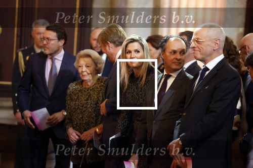 Amsterdam 7 december 2022
Prins Claus prijzen in paleis op de dam . Aanwezig Koning Willem Alexander Koningin Maxima Prinses Beatrix Prins Constantijn en Prinses laurentien.